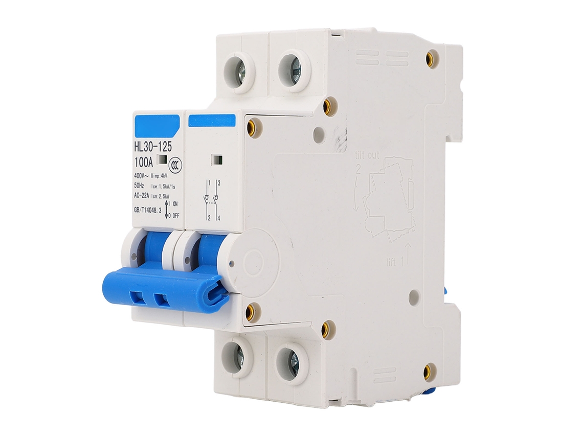 Disjuntor Isolador 2P 100A 400V