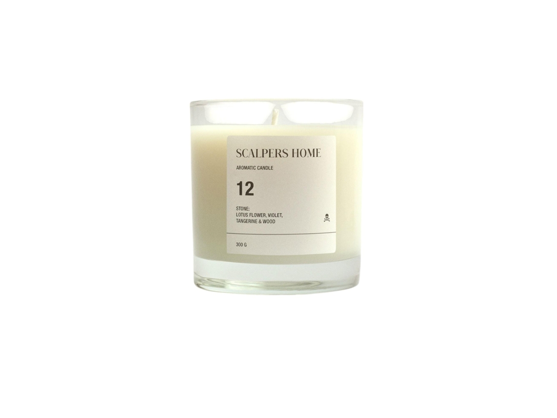 Vela Perfumada 300gr Piedra Aromática Scalpers