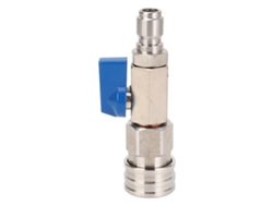 Válvula de bola de acero inoxidable para hidrolavadora, 4500 psi, 3/8 de pulgada