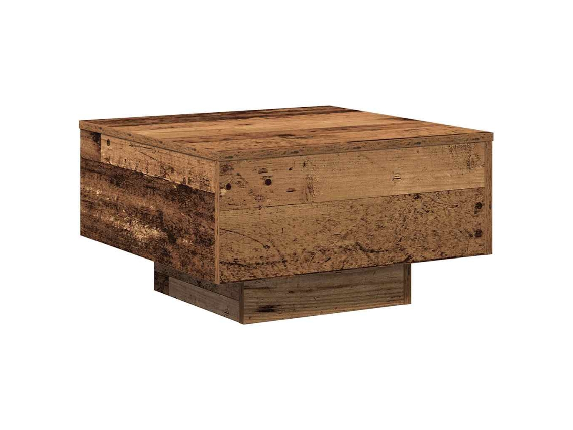 Maison Exclusive - Mesa De Café Madera Envejecida 55 X 55 X 31 Cm