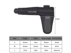 Vlrla-2026splint Nocturno Ajustable Para Fascitis Plantar, Tirante De Tobillo Y Soporte Plantar Para Dolor De Pie Y Tendinitis