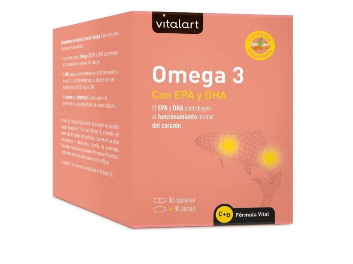 Omega 3 30Caps 30 Perlas VITALART
