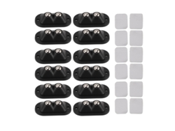 12 Mini Ruedas Giratorias Autoadhesivas Con Rotación Silenciosa De 360° Para Electrodomésticos Y Muebles.