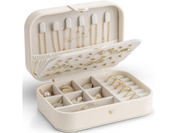 Estuche De Viajes Para Joyas, Ideal Guardar Y Organizar Pendientes Otros Accesorios El Regalo Perfecto Mujeres Niñas Resistente Al
