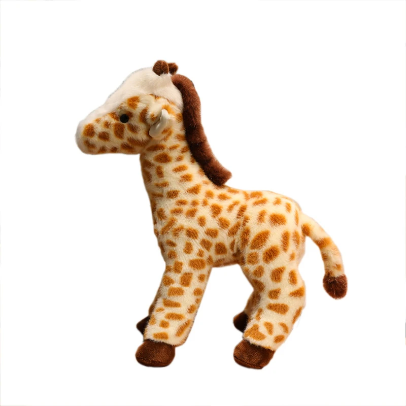 (jirafa De 35 Cm) Lindo Peluche De Jirafa De Dibujos Animados Realista Estilo Anime