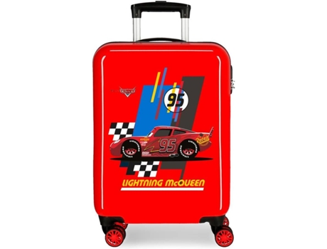 Maleta de Cabina DISNEY Lightning McQueen Rígida Roja