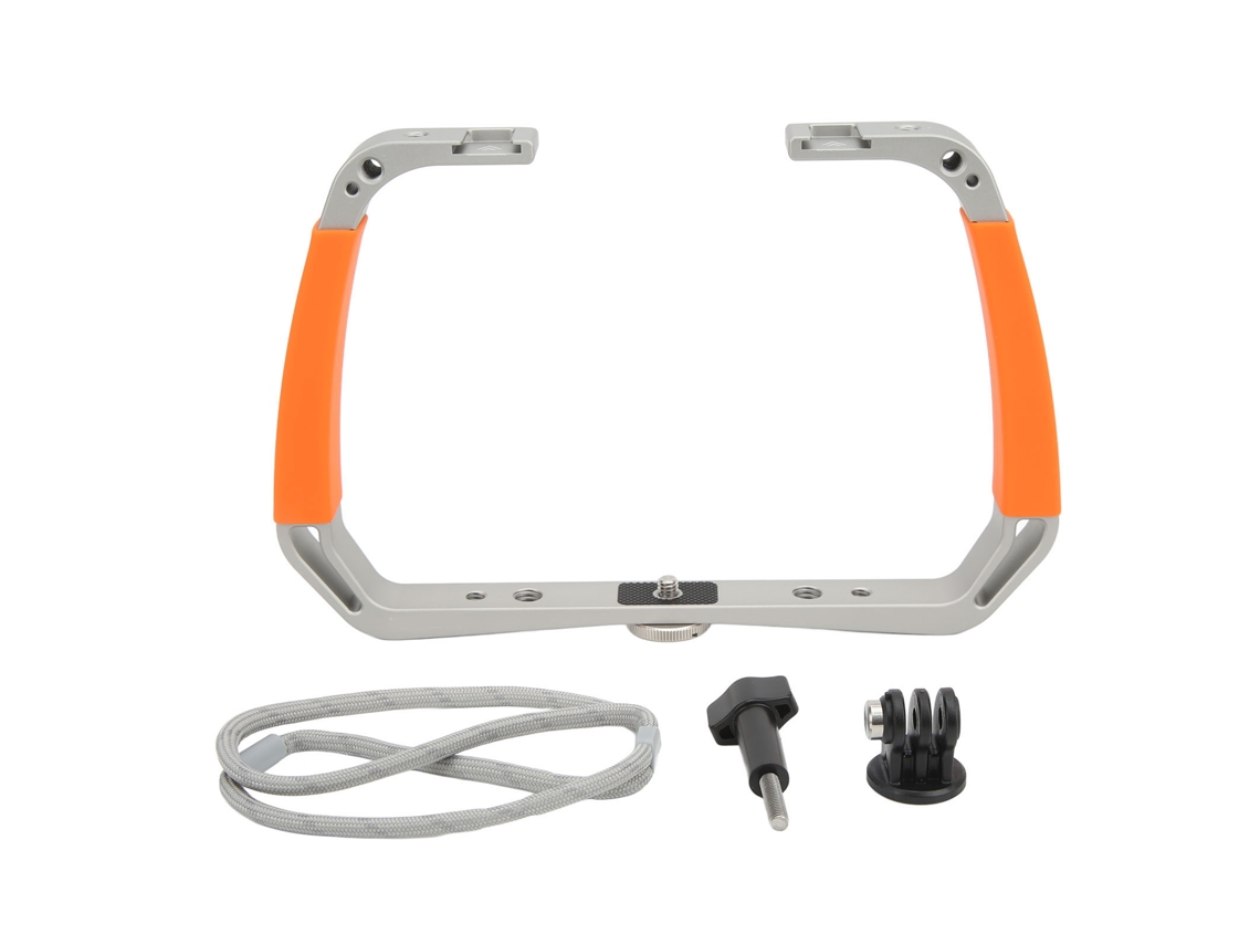 TRUYUETY Estabilizador Impermeable para Cámara Subacuática TELESIN, Soporte de Mano para Cámaras Deportivas Hero 10 9 8 7 6 5