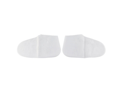Cubrezapatos Elásticos De Silicona Blancos Adultos Impermeables Antideslizantes Para Lluvia Talla L