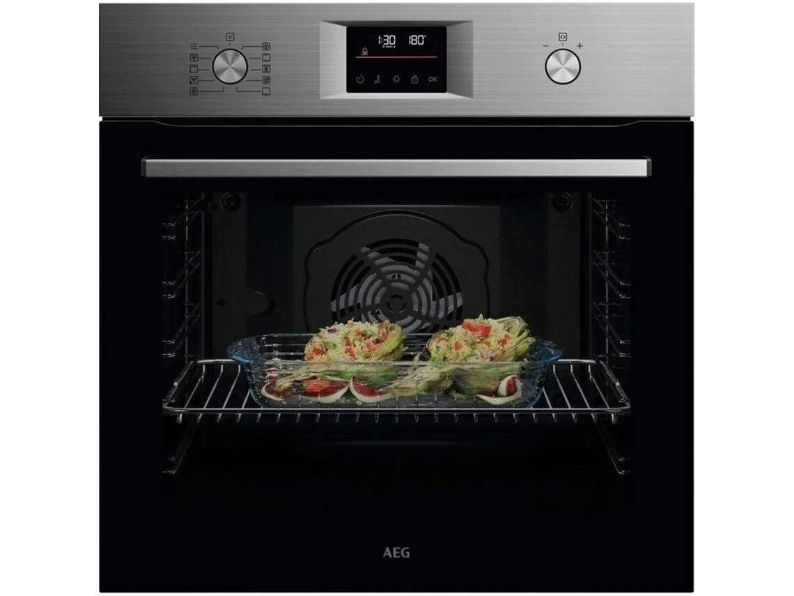 Horno Multifunción AEG OU5PB40SM (72 L - Pirolítico - Negro)