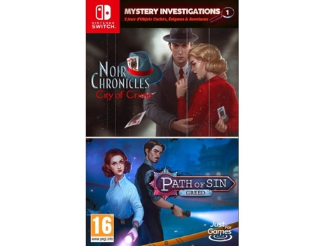Juego para Nintendo Switch Investigações Misteriosas 1 Path Of Sin: Greed + Noir Chronicles: City Of Crime