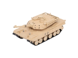 Ats-juguete Tanque Modelo Con Efectos De Sonido Y Luz Decoración De Aleación Rotación 360 Grados Acción Tanque J48 2