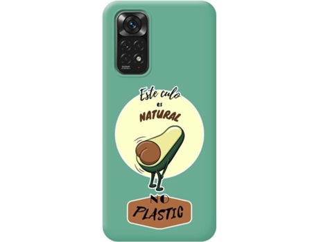 Carcasa Xiaomi Redmi Note 11 TUMUNDOSMARTPHONE Silicona Líquida Dibujos Natural Verde