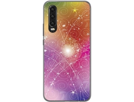 Carcasa Huawei P30 TUMUNDOSMARTPHONE Abstracto Multicolor