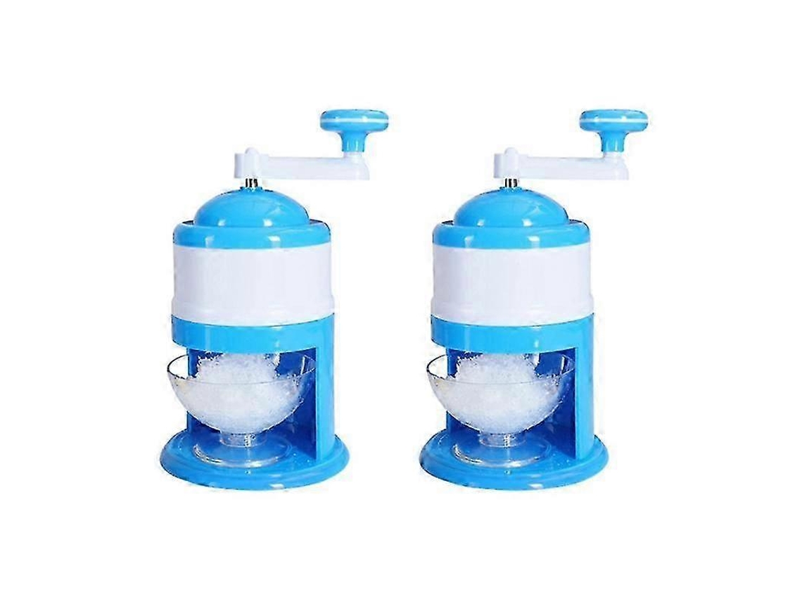 Trituradora de hielo manual, pequeña máquina de afeitar portátil, máquina de afeitar de hielo manual para el hogar Rosewell