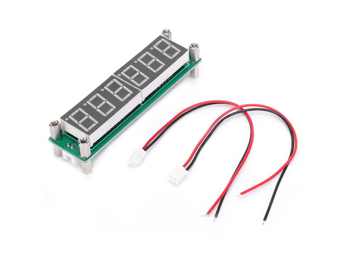 Módulo de medición de frecuencia, contador de señales RF, cimómetro de 0,1 MHz a 65 MHz, PLJ-6LED-ARED