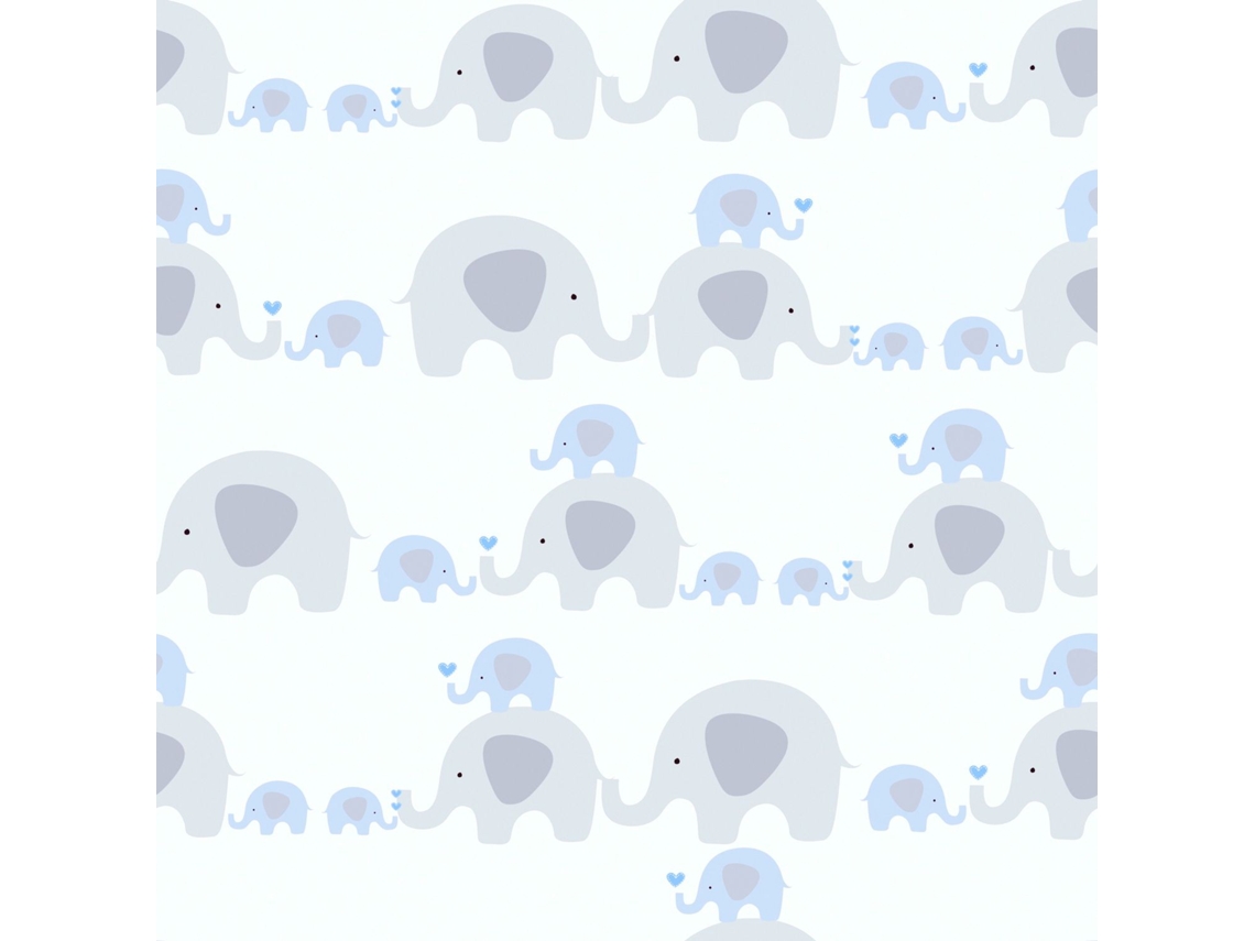 381131-Gu Papel Pintado Infantil Ligeramente Texturado Mate 5 33 M2 PROFHOME