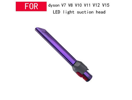 Para Dyson V7 V8 V10 V11 V12 V15 SV12 SV14 SV17 accesorios para aspiradoras cabezal de cepillo con luz LED repuestos