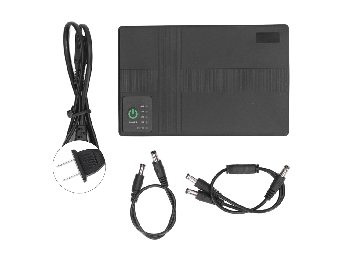Veloriskku-fonte De Alimentação Ininterrupta Ups 8800mah 85-265v Entrada 5v 9v 12v 15v 24v Poe Para Computador Plugue Eua