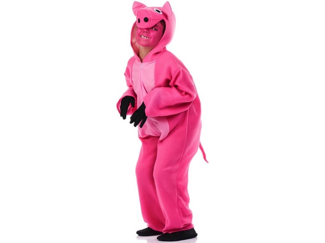 Disfraz de Niño DISFRAZZES Cerdito Rosa (Talla: 6 a 7 años)