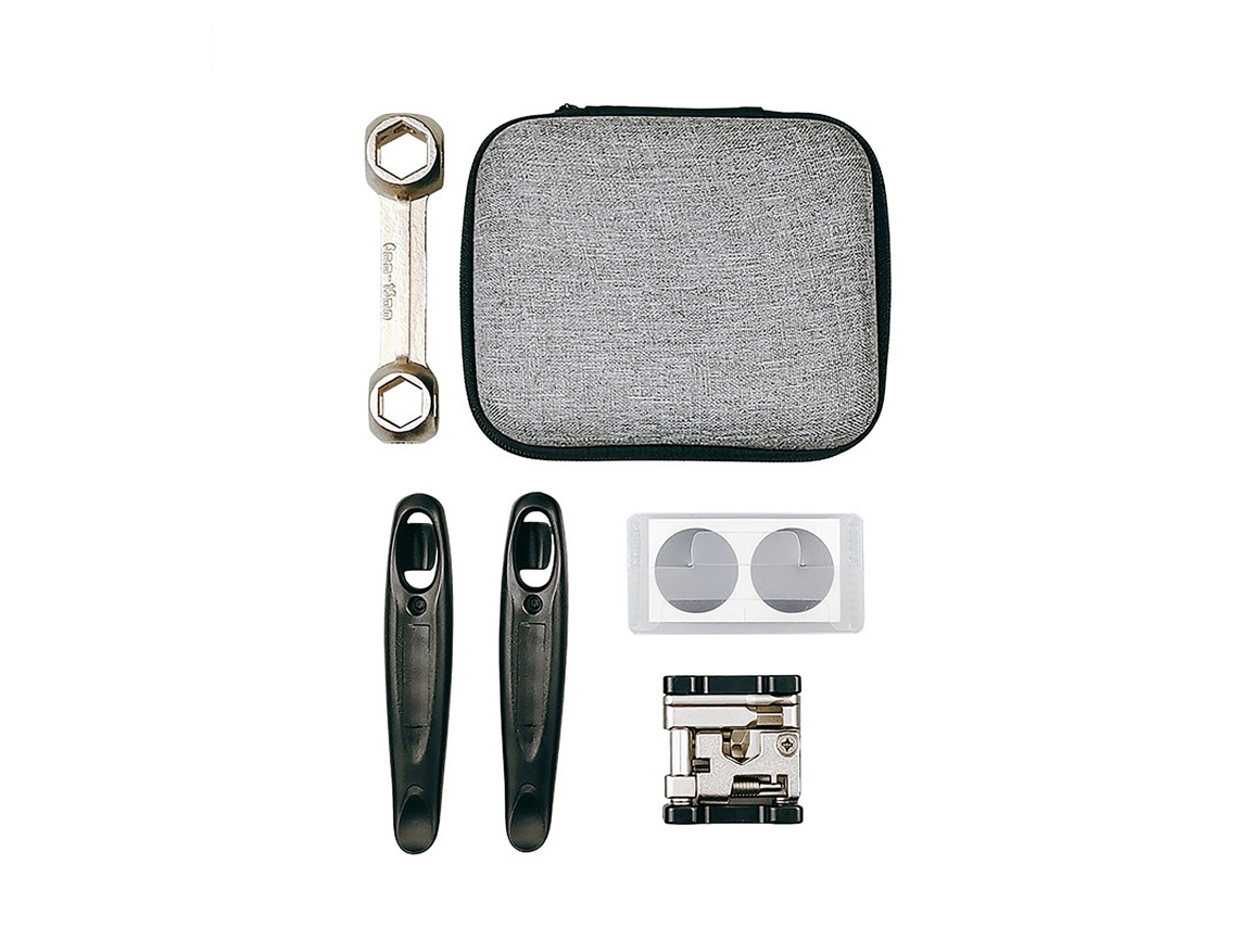 Kit De Herramientas Multifuncional Portátil Para Reparación De Bicicletas: Mantenimiento Básico, Ajuste De Neumáticos, Cadena Y Radios.