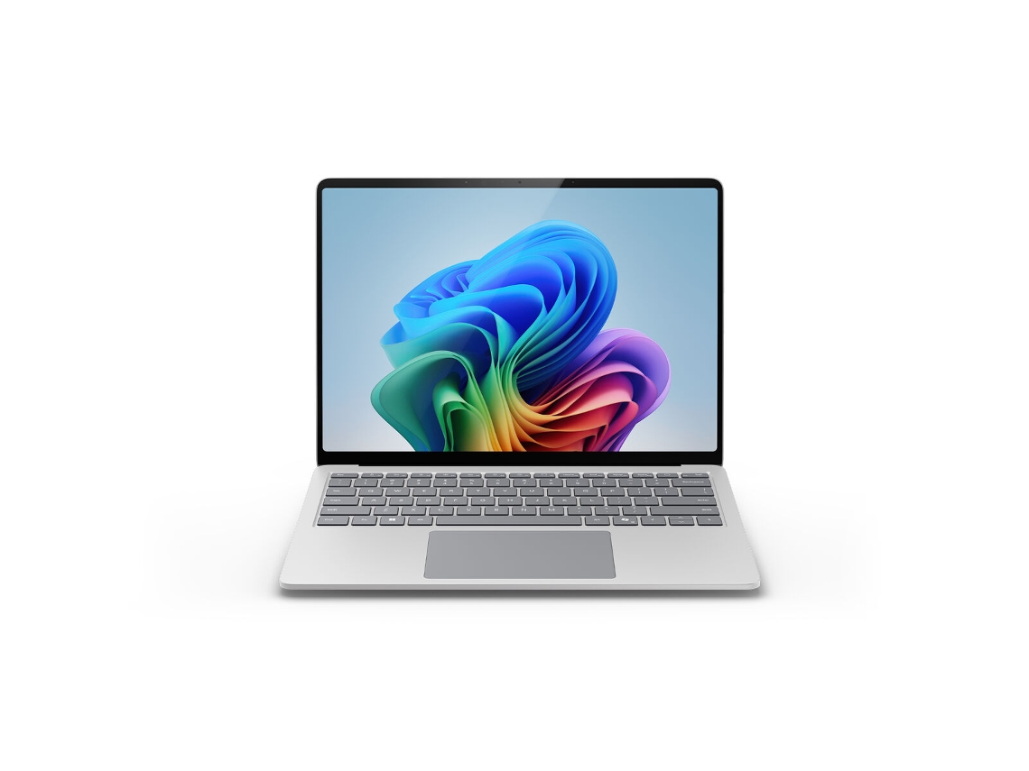 Laptop MICROSOFT Surface Pro Copilot Plus (16 GB RAM - Platino - 256 GB SSD - 14" - Enchufe EU - Qwerty Español - Qualcomm Snapdragon)