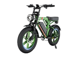 Bicicleta Eléctrica Todoterreno Ook-tek C200, Batería Extraíble De 48 V Y 17,5 Ah, Cambio Shimano De 7 Velocidades.