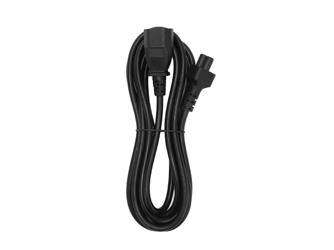 Cable De Alimentación Iec320 C14 Macho A C5 Hembra, Resistente A La Tracción, Pvc Impermeable, 3 M/9,8 Pies