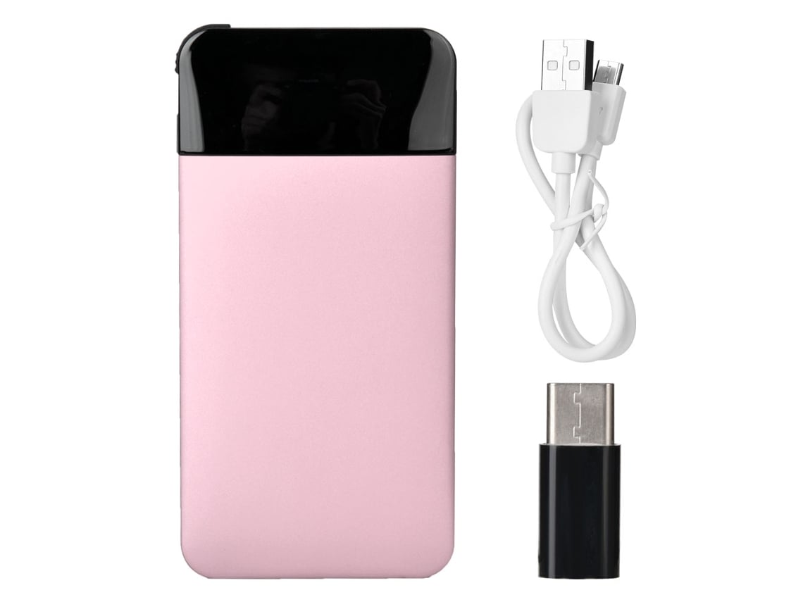 Batería Portátil (capacidad De 10000 Mah, Carga Rápida)