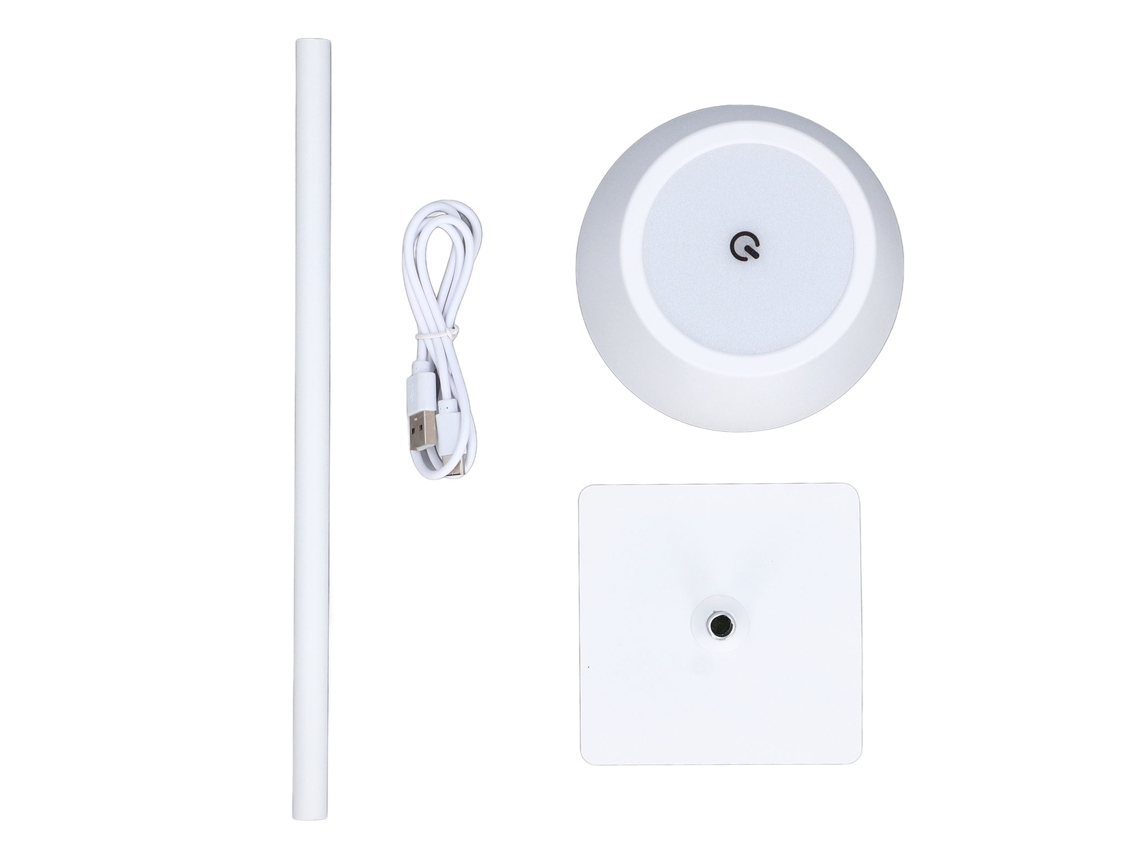 Lámpara de escritorio LED inalámbrica recargable con control táctil, lámpara de oficina inalámbrica