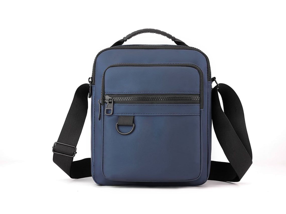 Bolso bandolera para hombre (azul oscuro). Sencillo y elegante, bolso de hombro.