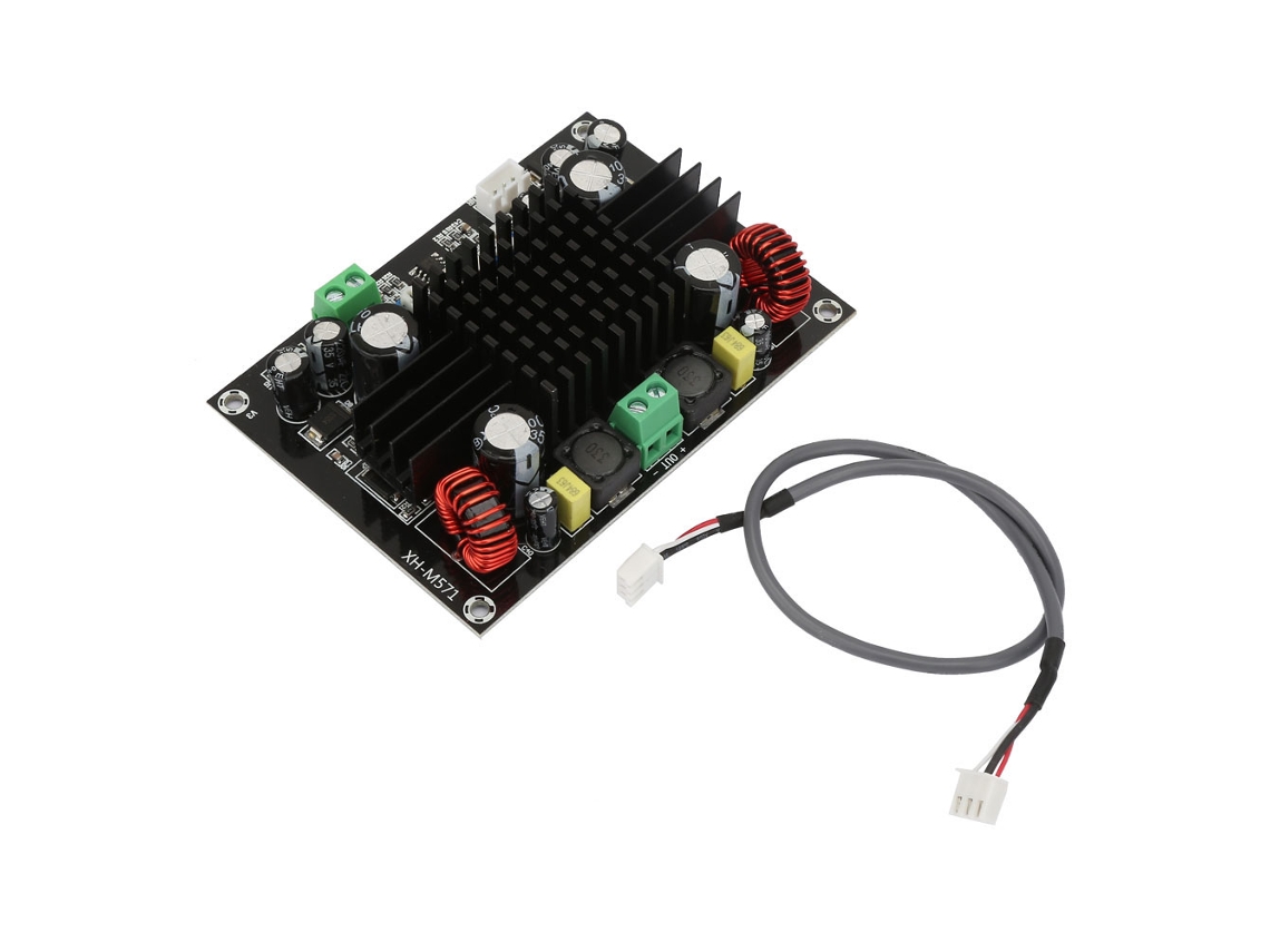 Placa Amplificadora Digital Xh-m571 Para Subwoofer Mono De Alta Potencia De 150 W.
