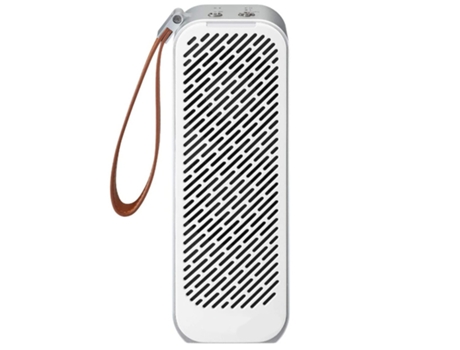 Purificador de aire portátil ultrasilencioso, pequeño y ligero, para filtrar polvo ultrafino y partículas pequeñas BISBISOOUS White