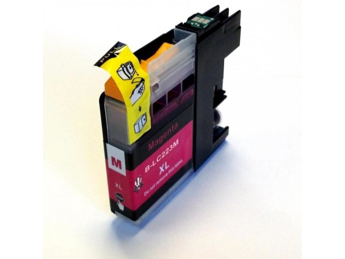 Cartucho Magenta UPRINTJET Lc223M Compatible con Su Impresora Brother Dcp J4120Dw Brother Mfc J4420Dw Brother Mfc
