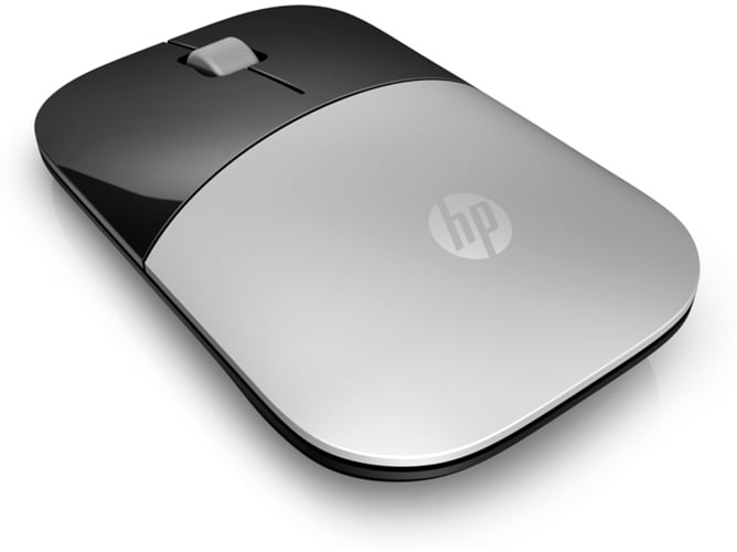 Ratón HP Z3700 (Inalámbrico - Regular - 1200 dpi - Plata)