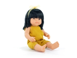 Muñeca asiática Miniland de 38 cm, juguete educativo