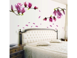 Pegatinas De Pared De Flores De Lirio Galería En Vivo Hermosas Calcomanías De Pared Removibles Para
