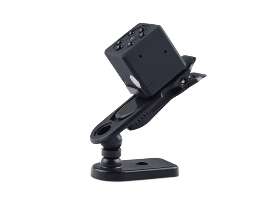 Mini cámara inalámbrica de alta definición 1080P, compatible con visión nocturna por infrarrojos y detección de movimiento Bestvite (negra)