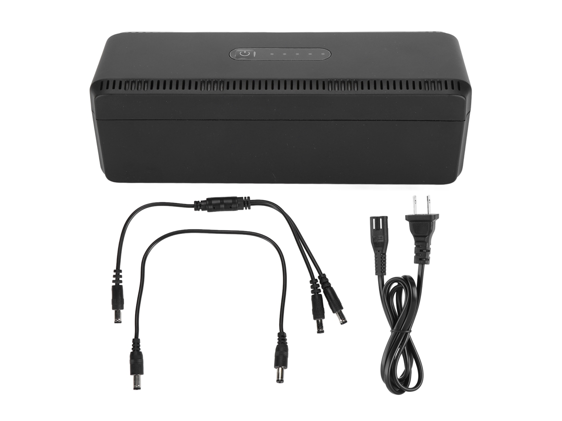Sistema De Alimentación Ininterrumpida (ups) Con Batería De Respaldo De 10400 Mah Y Voltaje De 5 V A 24 V Para Router, Módem Y Cámara.