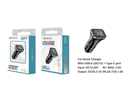 Cargador MODORWY MB1101 Negro