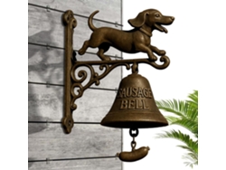 Campanas De Comedor Para Exteriores, Decoración Del Hogar, Timbre, Puerta Principal, Campana, Con Forma De Perro