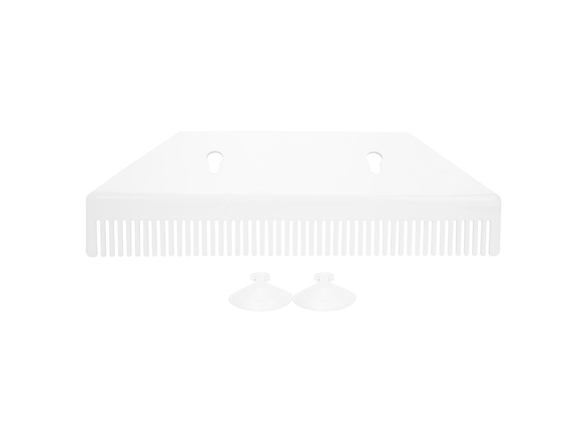 Suporte para extensões de cabelo em acrílico leve 2026, organizador de cabelo, separador para salões de beleza e uso doméstico, branco