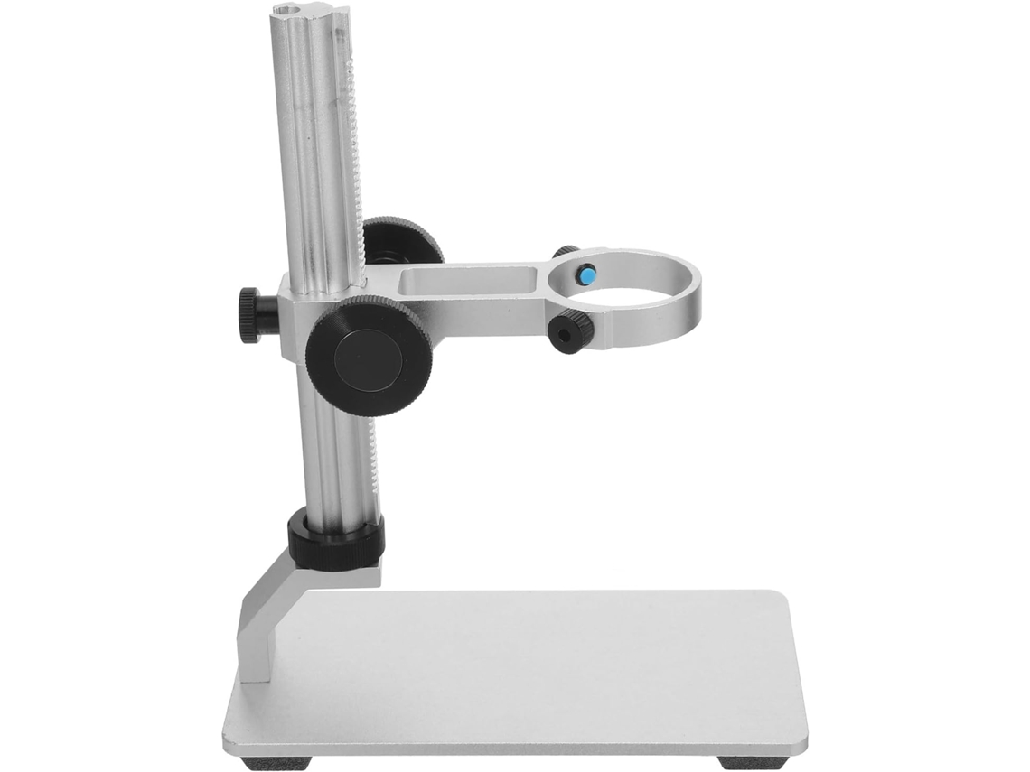 Soporte Ajustable Para Microscopio: Soporte De Escritorio Metálico Con Orificio De 35 Mm Para Lupa.