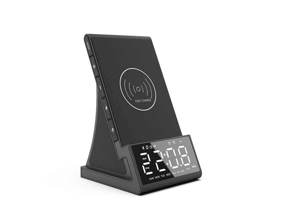 Reloj Despertador Con Carga Inalámbrica Inteligente*
