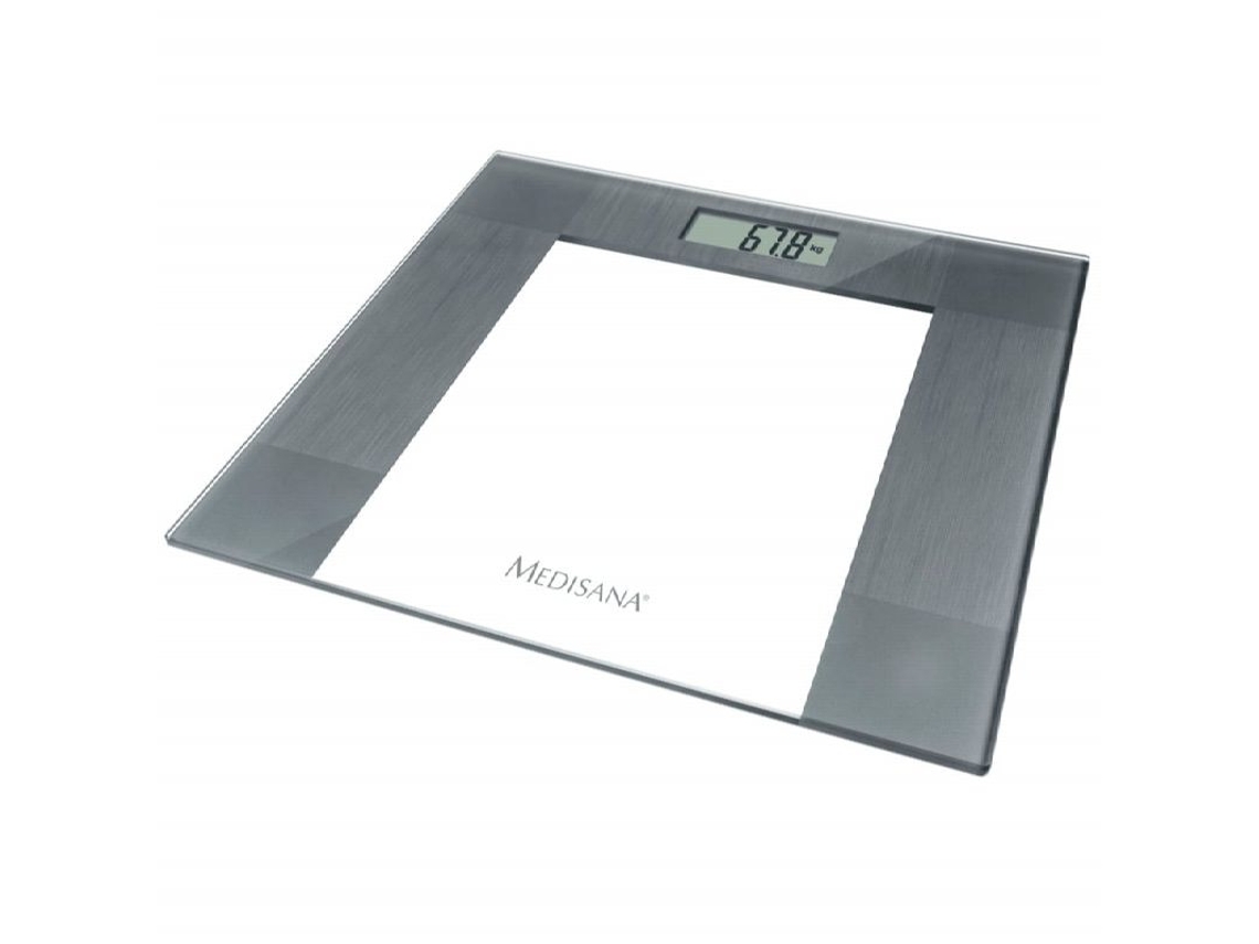 Báscula con sensor de alta precisión, diseño plano y capacidad máxima de pesaje de 150 kg. Mdug