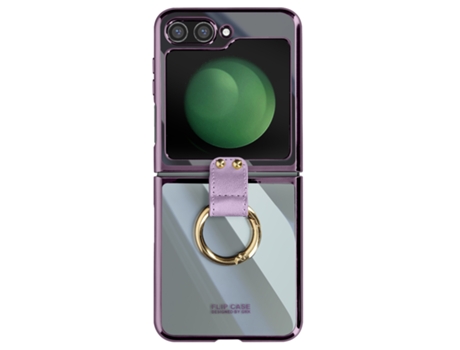 Funda para Samsung Galaxy Z Flip 5 S/Z Flip 5 AVIZAR Acrílico Morado