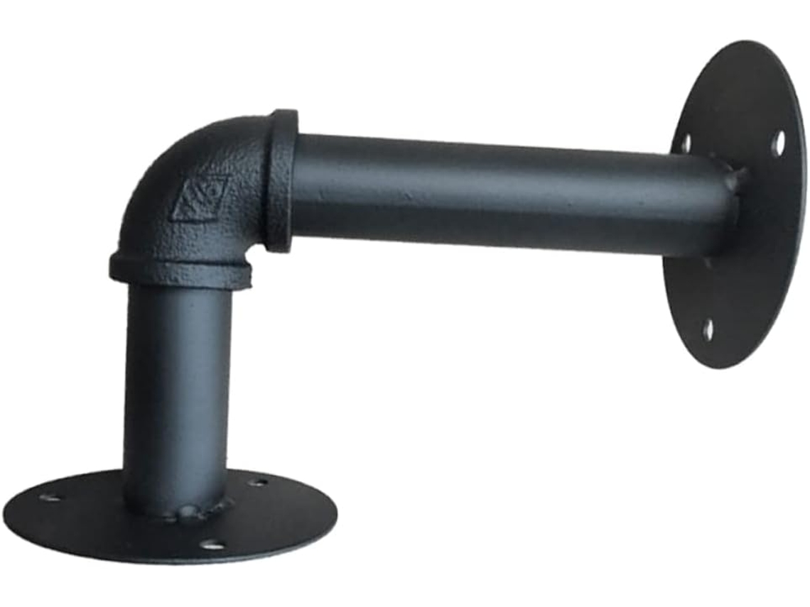 2 Piezas De Soportes Hierro Para Estantes Pared, Soportes Hierro Estantes, Soporte Tubería Hierro