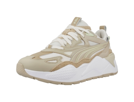 Zapatos Premium de Mujer PUMA YELLOW Rsx Efekt Wns Tecido Beige (38)