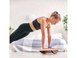 Preta Kaload Prancha Equilíbrio Madeira Exercícios Casa Adultos Treinamento Fitness Academia