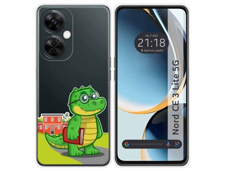 Funda Silicona Transparente para Oneplus Nord CE 3 Lite 5G diseño Coco Dibujos