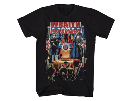Camiseta ROCKINSTONE Insane Clown Posse Wraith For President Insane Clown Posse (XXXL)